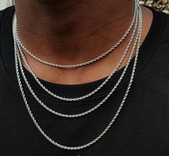 Silver Rope Chain