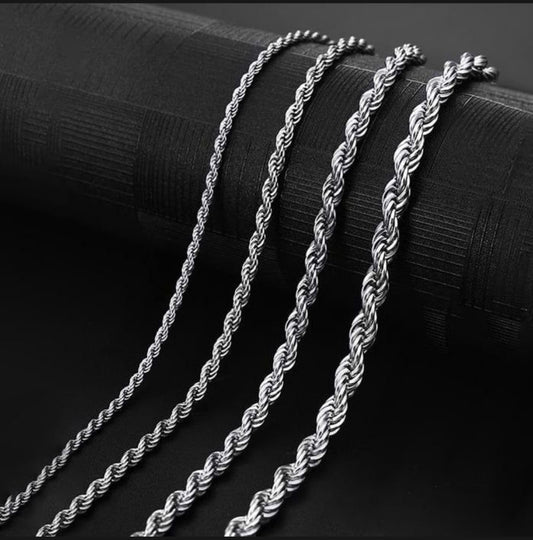 Silver Rope Chain