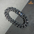 ChainsHouse Stainless Steel Cuban Link Bracelet - Dazzle