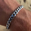 European And American Style Classic Men's Bracelet With Rugged Street Dance And Nightclub Vibe - Dazzle