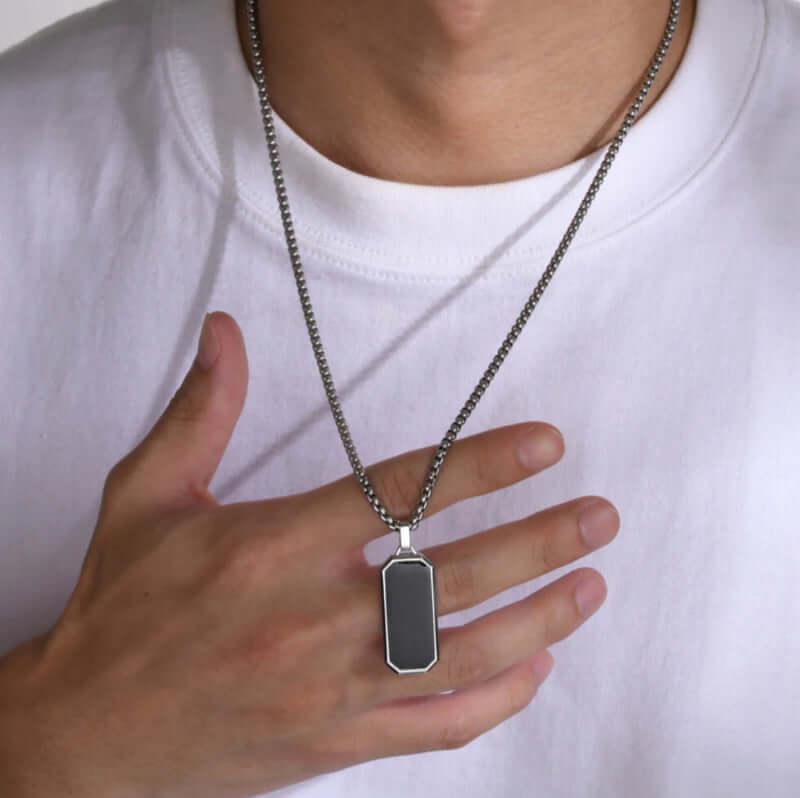Rectangular pendant - Dazzle