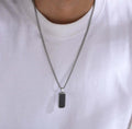 Rectangular pendant - Dazzle