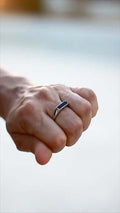 Signet Bar Ring - Dazzle
