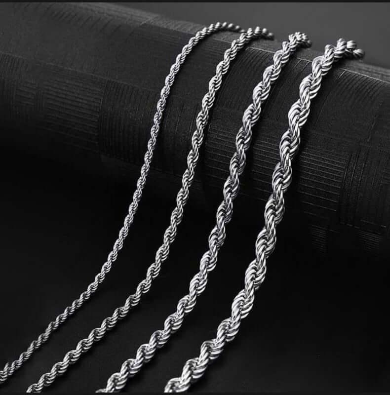 Silver Rope Chain - Dazzle
