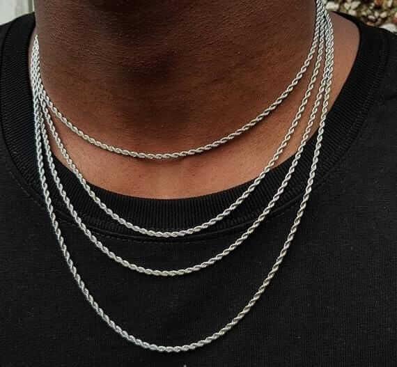 Silver Rope Chain - Dazzle