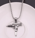 UZI gun pendant - Dazzle