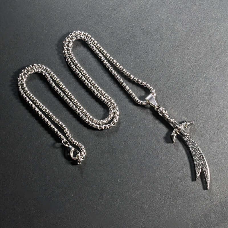Silver Pt Imam Ali Sword Zulfiqar Zulfikar Necklace Islamic Art Islam Muslim Gift - Dazzle